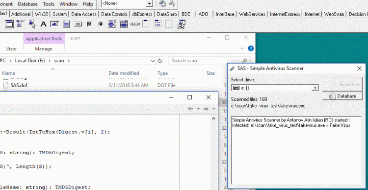 Simple Antivirus Scanner