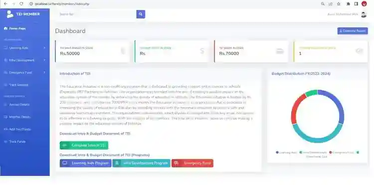 Advance Charity Management System using PHP and MySQL Source Code Free Download