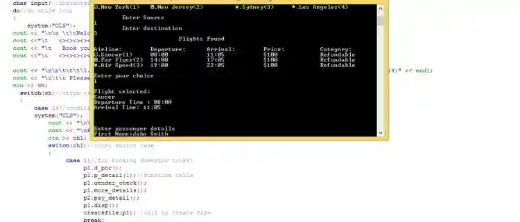 airline-reservation-system-using-c