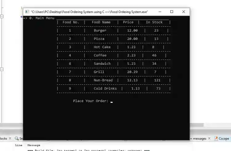 food-ordering-system-using-c-with-free-source-code
