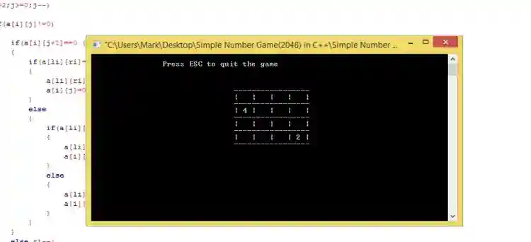 simple-number-game2048-in-c-free-source-code