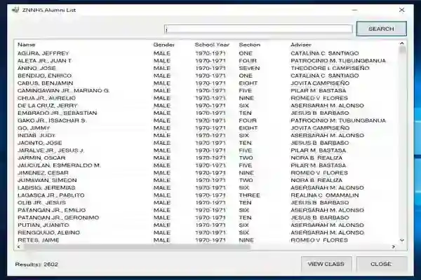 Alumni Information System in C# with Full Source Code