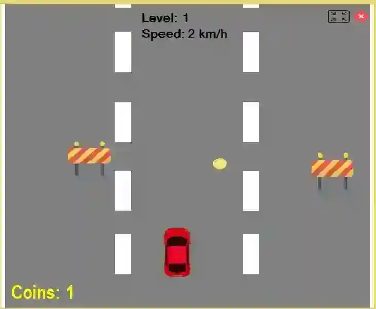 Simple Car Game in C# Free Source Code