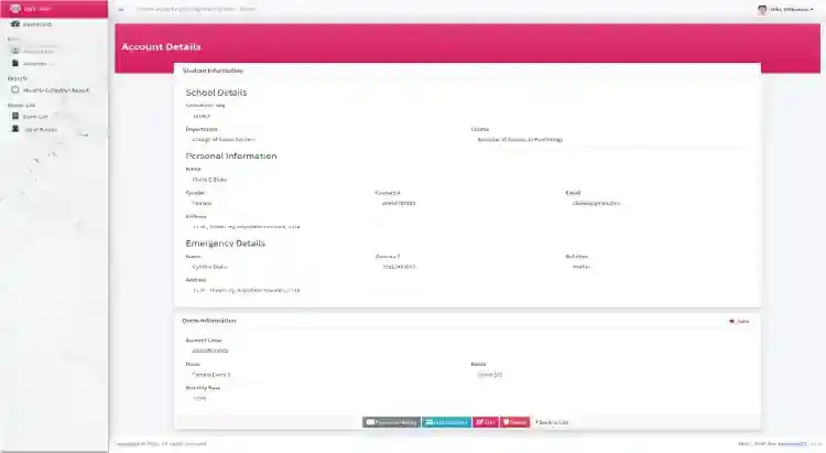 School Dormitory Management System in PHP/OOP Free Source Code