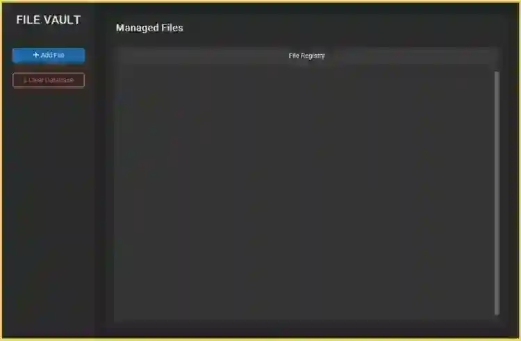 File Management System Using Tkinter and SQLite in Python with Source Code
