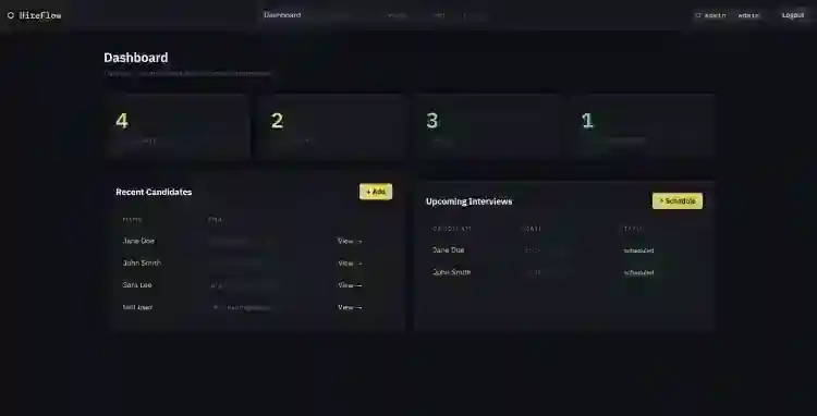 HireFlow – A Complete Interview Management System
