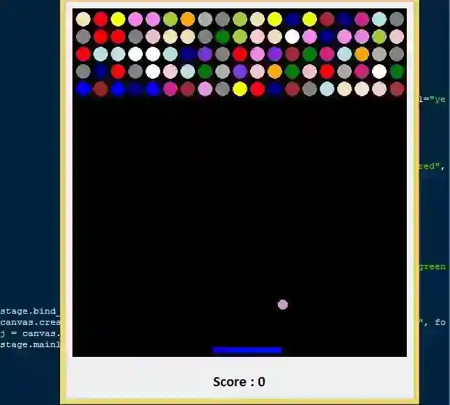 Wall Breaker Game in Python with Source Code