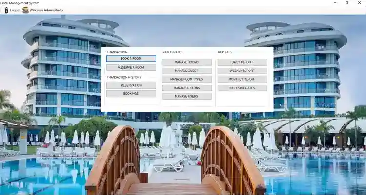 Hotel Management System in VB.NET and MySQL Free Source Code