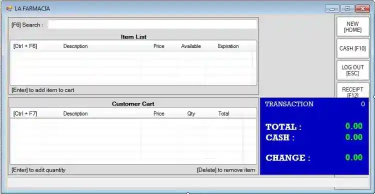 Pharmacy Sales Management System (POS) using VB.NET and MySQL with Source Code