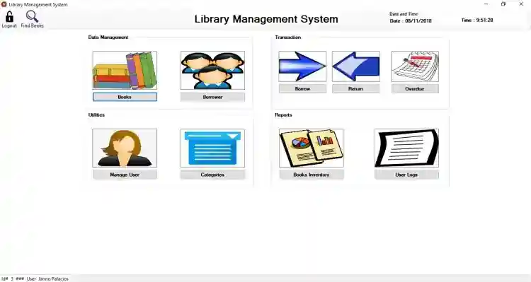 Library Management System using VB.NET and MySQL with Source Code