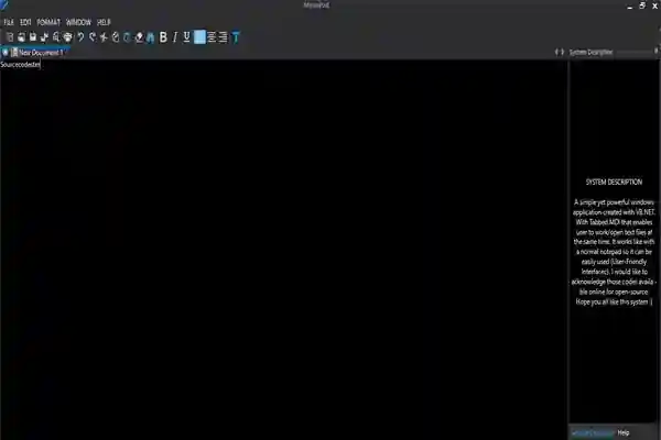 Notepad in VB.net with Full Source Code