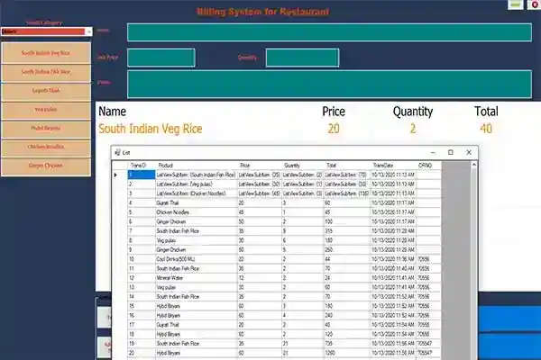 Restaurant Billing System in VB.Net with Full Source Code (2020)