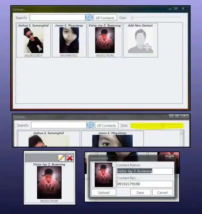 Simple Contacts using VB.Net and MS Access Database with Source Code